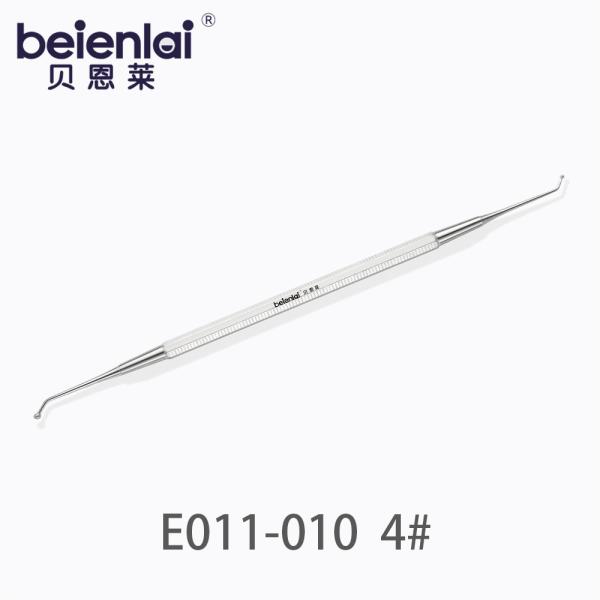 Benlai Dental Burnisher E011-010 BJS 4#, Double End Tip 26/27, 5.5 Octagonal Handle